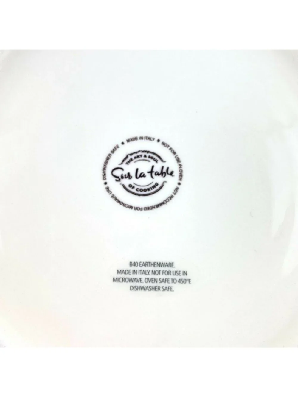 Sur La Table Italy Rooster Salad Plate Motif Farmhouse French Country 8 3/4